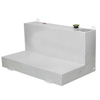 LIQUID TRANSFER EQUIPMENT | JOBOX 480000 103 Gallon L-Shaped Steel Liquid Transfer Tank - White